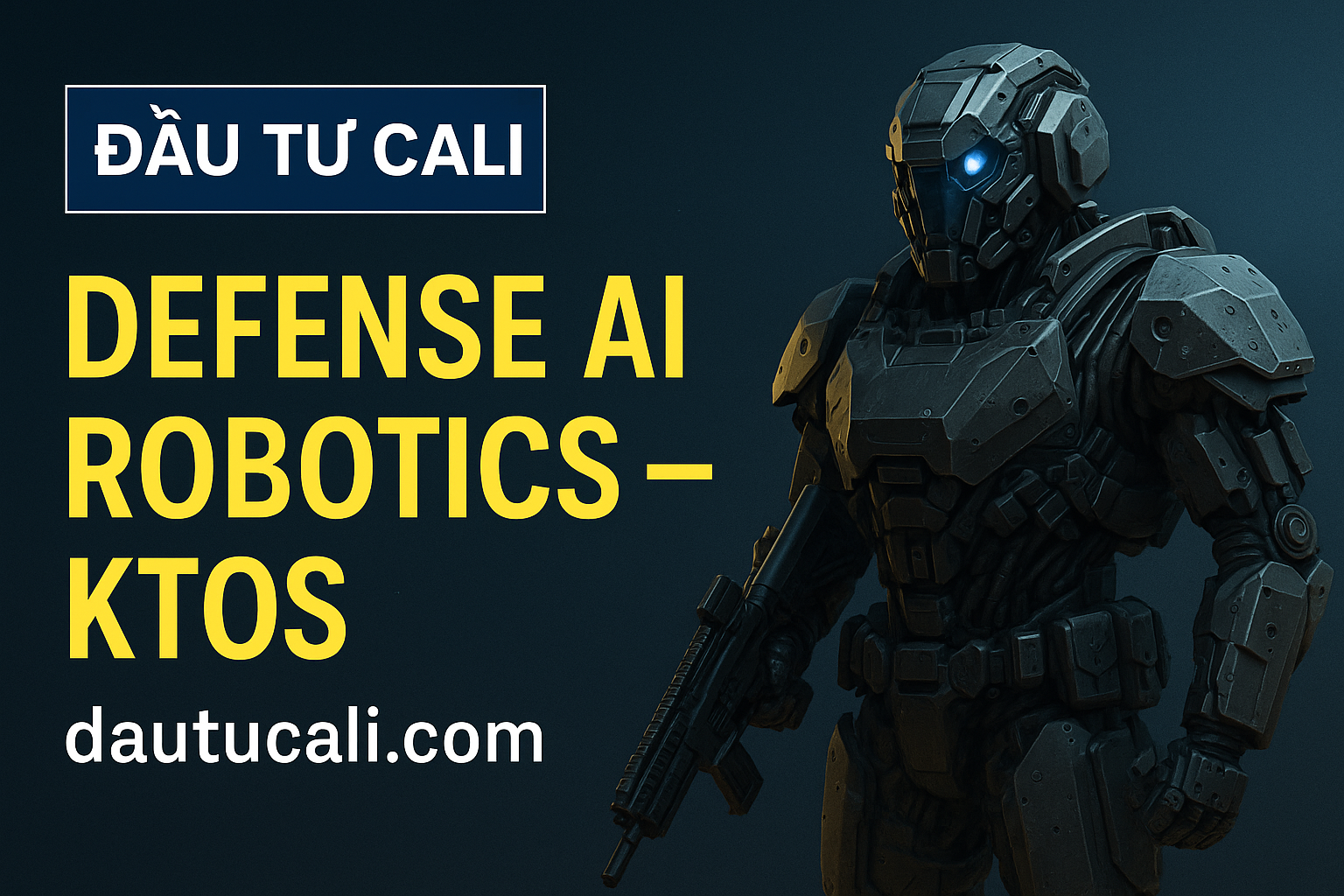 Kratos Defense (KTOS): Cổ Phiếu AI Robotics Quốc Phòng Tăng Trưởng Mạnh 2026–2030