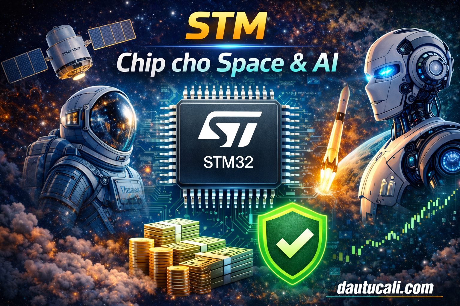 STM – Chip cho Space & AI (trước Earnings 23/4)
